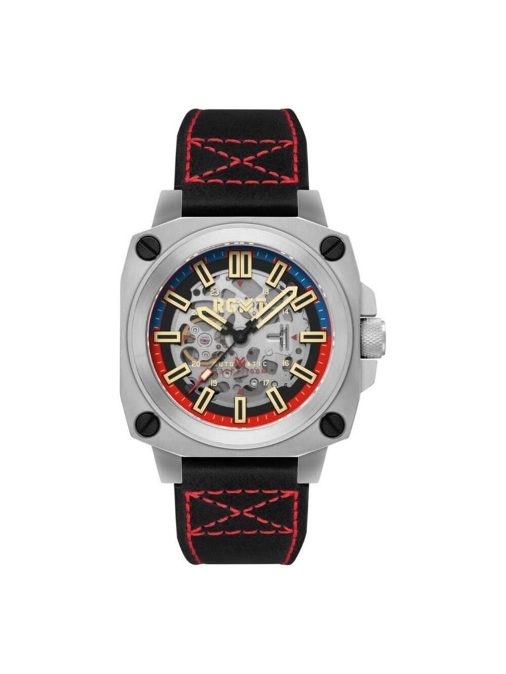 NWT Rgmt Altimeter Black Dial Men's Watch